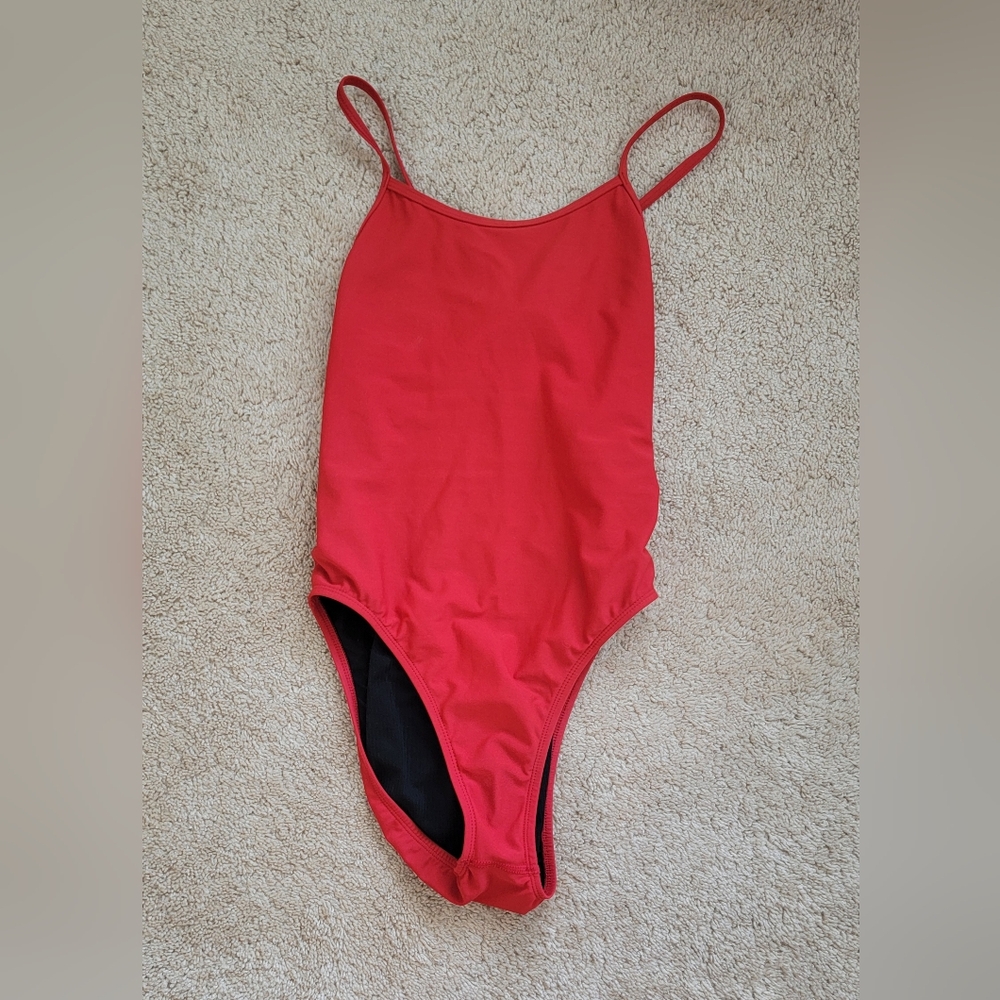 Jolyn 32 Red swimsuit